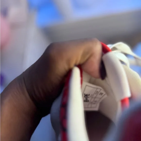 Bape-sta Hello Kitty Inspo Sneakers in Red and Pink - Picture 3 of 7